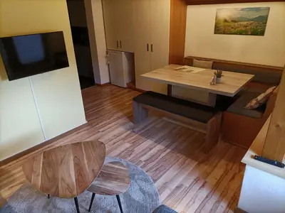 Ein Bett oder Betten in einem Zimmer der Unterkunft Haus Katris
