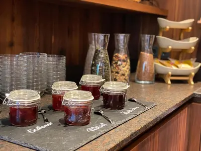 Essen im Hotel oder in der Nähe