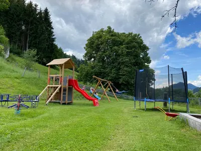 Ein Kinderspielbereich in der Unterkunft Hotel Starchlhof