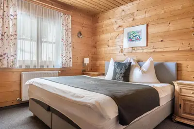 Ein Bett oder Betten in einem Zimmer der Unterkunft Appartments Jandlbauer