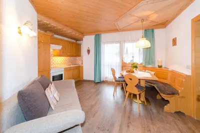 Ein Sitzbereich in der Unterkunft Landhaus Kirchgasser