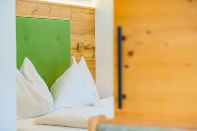 Ein Bett oder Betten in einem Zimmer der Unterkunft Landhaus Kirchgasser