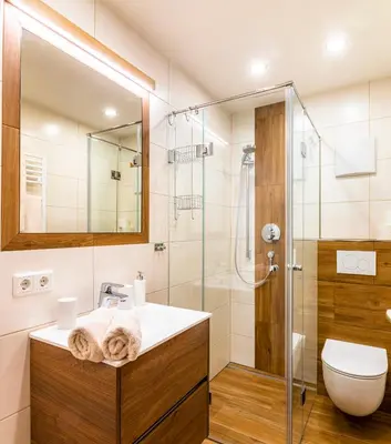 Ein Badezimmer in der Unterkunft Biohof Untergrabenbauer