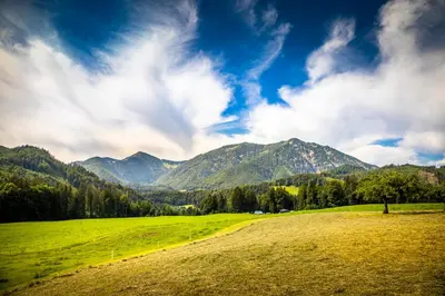 Naturlandschaft in der Nähe der Ferienwohnung
