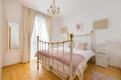 Ein Bett oder Betten in einem Zimmer der Unterkunft Pfamhaus Luxury Apartments