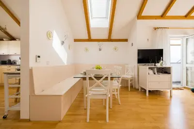 TV/Unterhaltungsangebot in der Unterkunft Pfamhaus Luxury Apartments