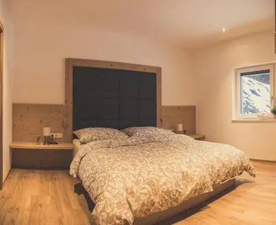 Ein Bett oder Betten in einem Zimmer der Unterkunft Haus Schlager 