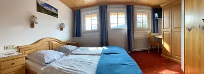 Ein Bett oder Betten in einem Zimmer der Unterkunft Haslehnerhof