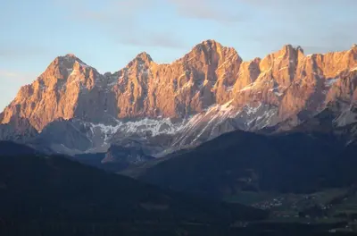 Naturlandschaft in der Nähe des Gasthauses
