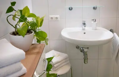 Ein Badezimmer in der Unterkunft Ferienwohnung Dichtlbauer
