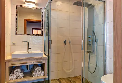 Ein Badezimmer in der Unterkunft Chalet4You
