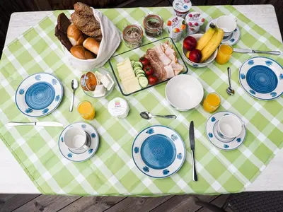 Essen in der Ferienwohnung oder in der Nähe