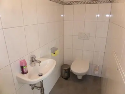 Ein Badezimmer in der Unterkunft Luxusappartement Haus 157
