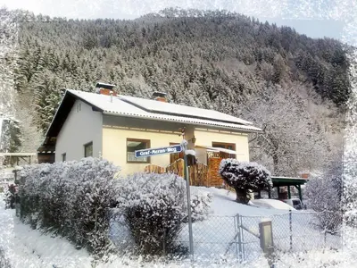 Ferienhaus Weiss im Winter