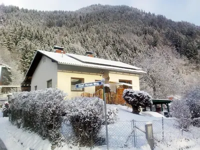 Ferienhaus Weiss im Winter