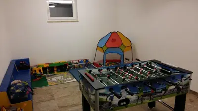Der Kid's Club in der Unterkunft Gollehenhof
