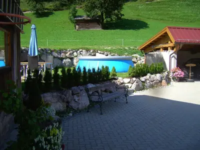 Der Swimmingpool an oder in der Nähe von Untersteinhof