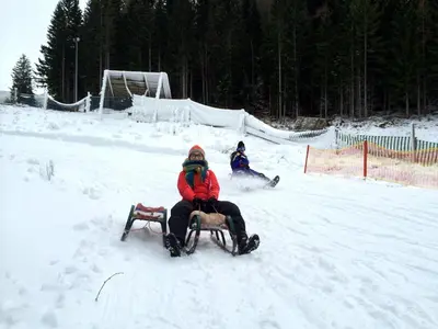Villa Loserblick im Winter