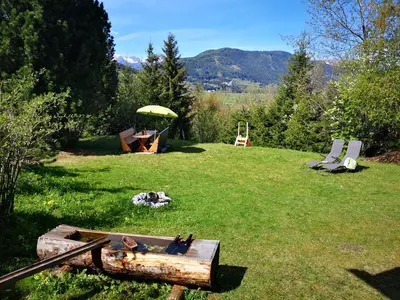 Naturlandschaft in der Nähe des Ferienhauses