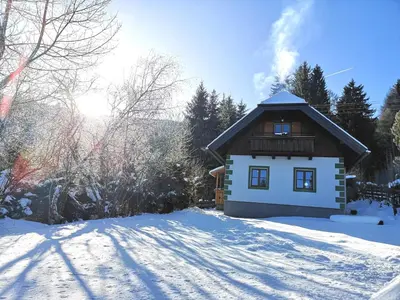Ferienhaus Brunneben Häusl im Winter