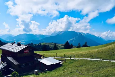 Naturlandschaft in der Nähe des Aparthotels
