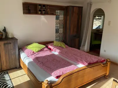 Ein Bett oder Betten in einem Zimmer der Unterkunft TOM’s Appartment