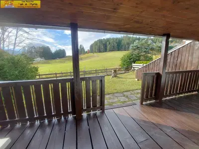 Ein Balkon oder eine Terrasse in der Unterkunft Haus Erika