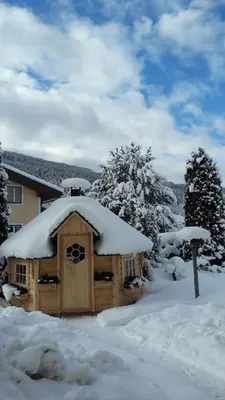 Haus Anni im Winter