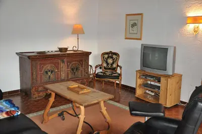 TV/Unterhaltungsangebot in der Unterkunft Landhaus Blaubeerhügel