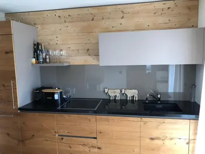 Küche/Küchenzeile in der Unterkunft Tauernhaus Appartment