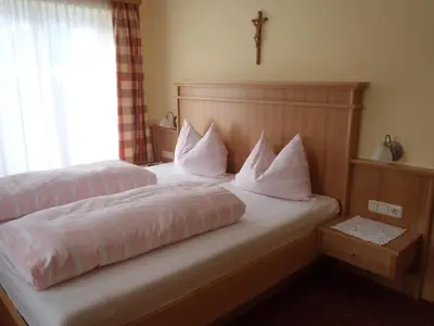 Ein Bett oder Betten in einem Zimmer der Unterkunft Vorderstuhlhof