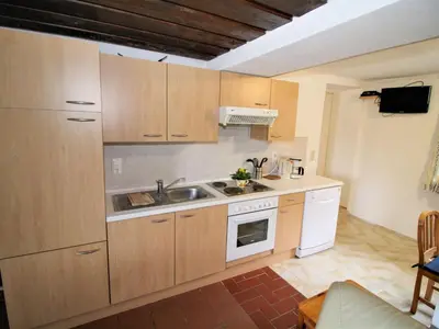 Küche/Küchenzeile in der Unterkunft Apartment Fuchsbau-Top 2 by Interhome