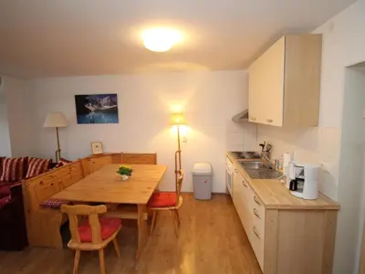 Küche/Küchenzeile in der Unterkunft Apartment Spatzennest - Top 7 by Interhome