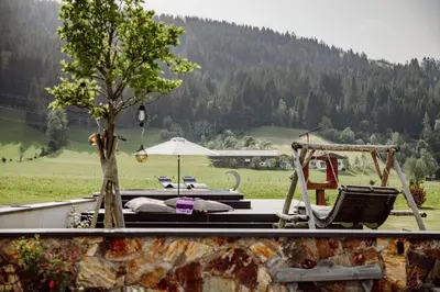 Naturlandschaft in der Nähe der Ferienwohnung