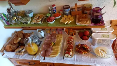 Essen im Bed & Breakfast oder in der Nähe