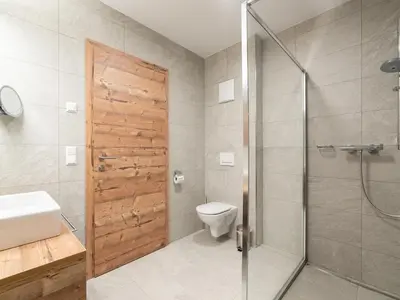 Ein Badezimmer in der Unterkunft Chalet in Mauterndorf near Ski Lift