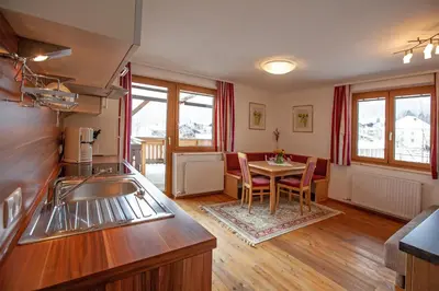 Ein Sitzbereich in der Unterkunft Appartement Bettina Mitterwallner