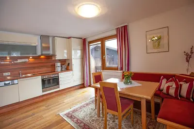 Küche/Küchenzeile in der Unterkunft Appartement Bettina Mitterwallner