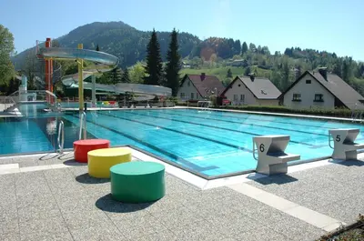 Der Swimmingpool an oder in der Nähe von Liezenerhof