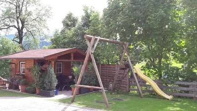 Ein Kinderspielbereich in der Unterkunft Appartements Romantika & Appartement Barbara