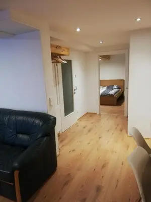 Ein Bett oder Betten in einem Zimmer der Unterkunft Lärchenreith Appartement