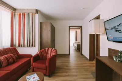 TV/Unterhaltungsangebot in der Unterkunft Hotel Montana