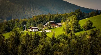 Naturlandschaft in der Nähe der Ferienwohnung