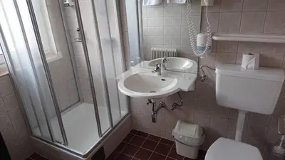 Ein Badezimmer in der Unterkunft Guesthouse Tauplitzalm