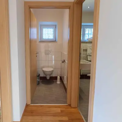 Ein Badezimmer in der Unterkunft Apartment Eisl