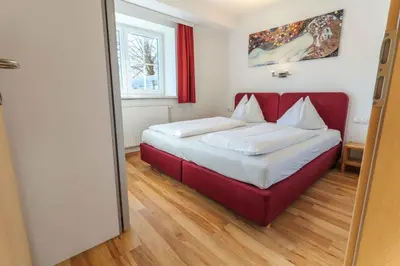 Ein Bett oder Betten in einem Zimmer der Unterkunft Apartment Eisl
