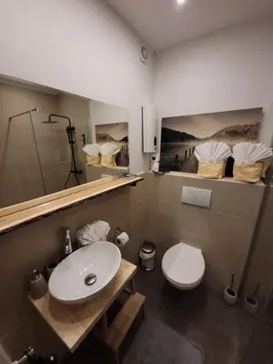 Ein Badezimmer in der Unterkunft Alpine Studio with Indoor Pool & Spa included - 10 min from Hallstatt