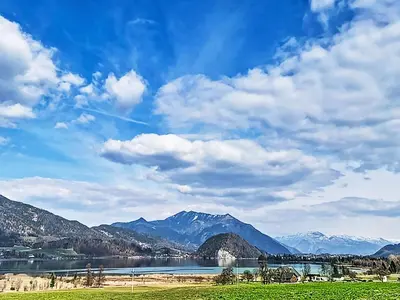 Naturlandschaft in der Nähe des Chalets
