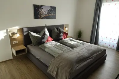 Ein Bett oder Betten in einem Zimmer der Unterkunft Haus Brunner