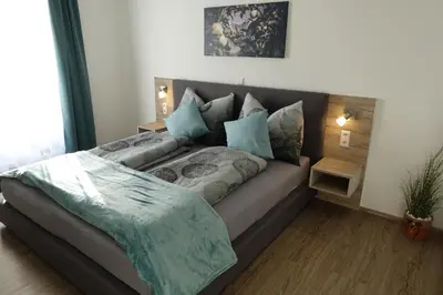 Ein Bett oder Betten in einem Zimmer der Unterkunft Haus Brunner